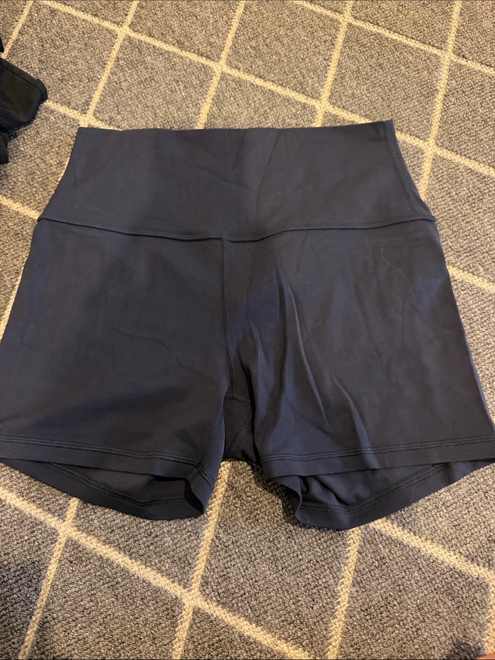 Brand new High-Waist Women's Black Athletic Shorts